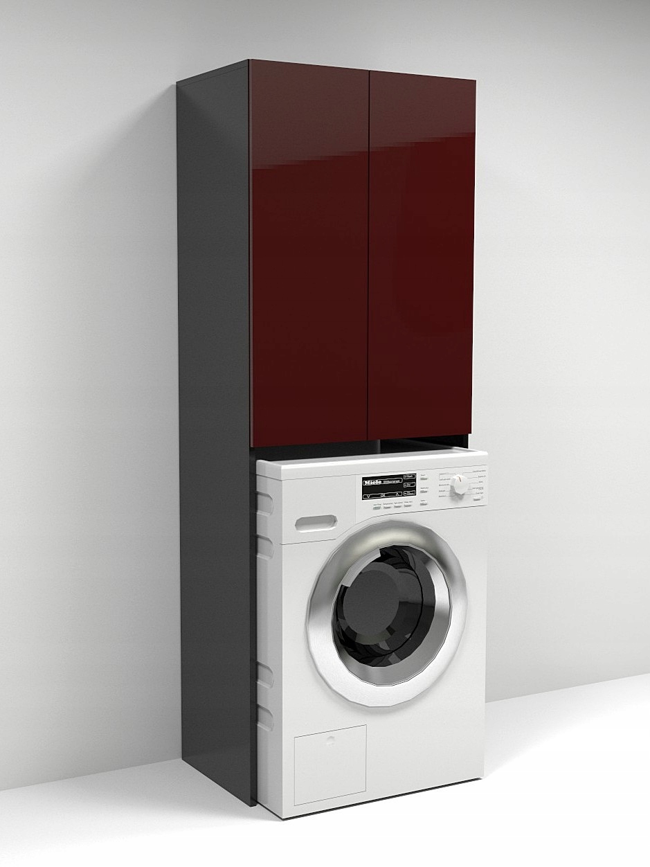 Szafka nad pralke czarna + biały EAN (GTIN) 5904335251180