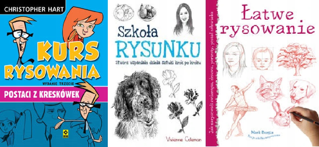 Kurs rysowania Szkoła rysunku Łatwe rysowanie