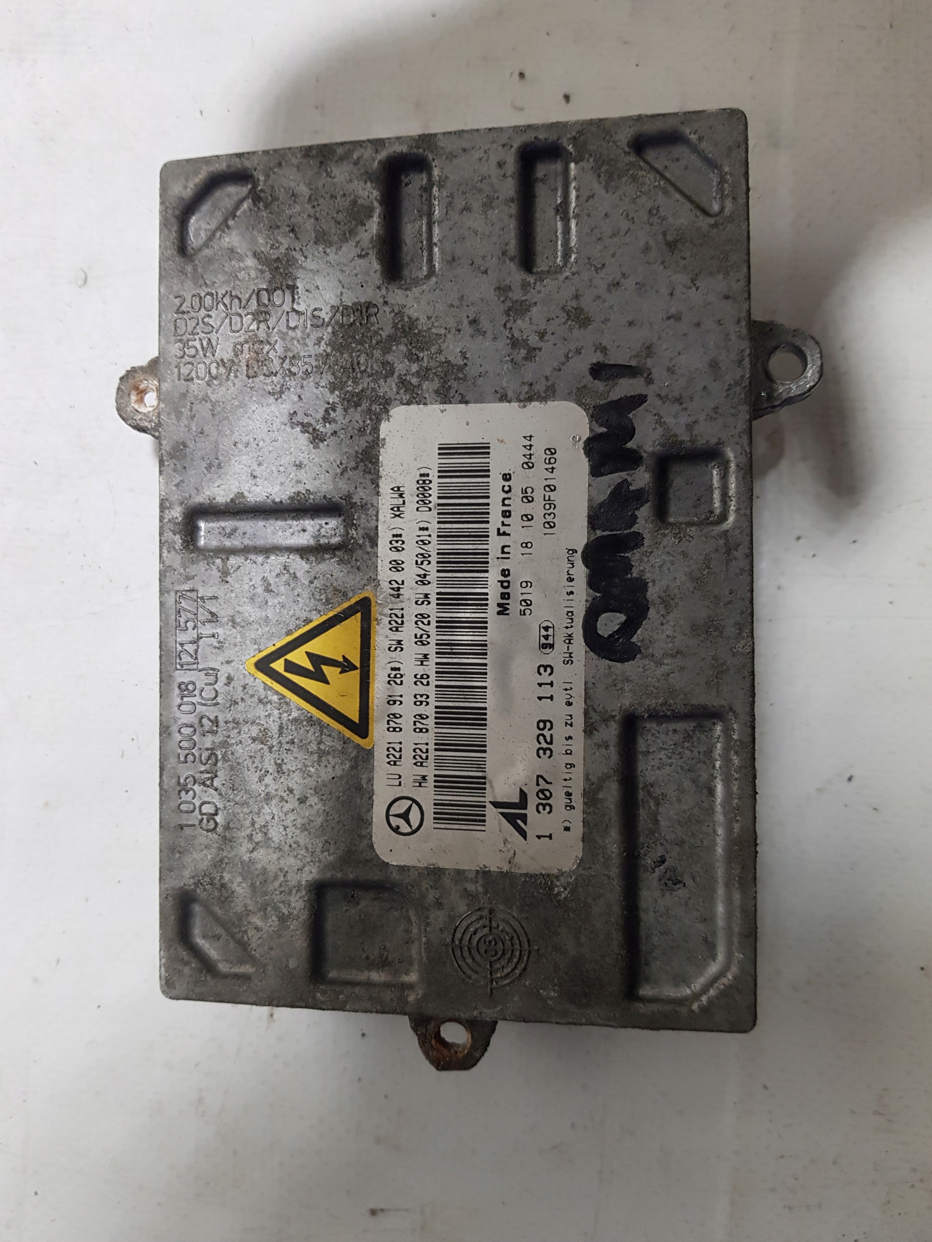 control unit XENON module lights MERCEDES W221 A2218709126