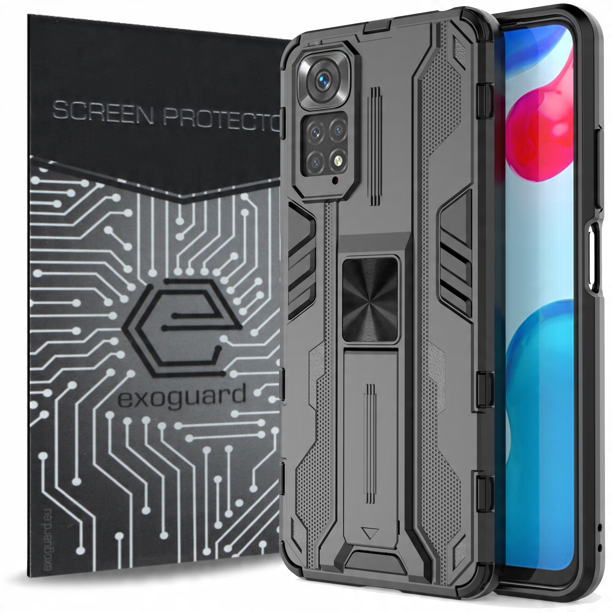 

Etui Pancerne+szkło do Xiaomi Redmi Note 11 11S