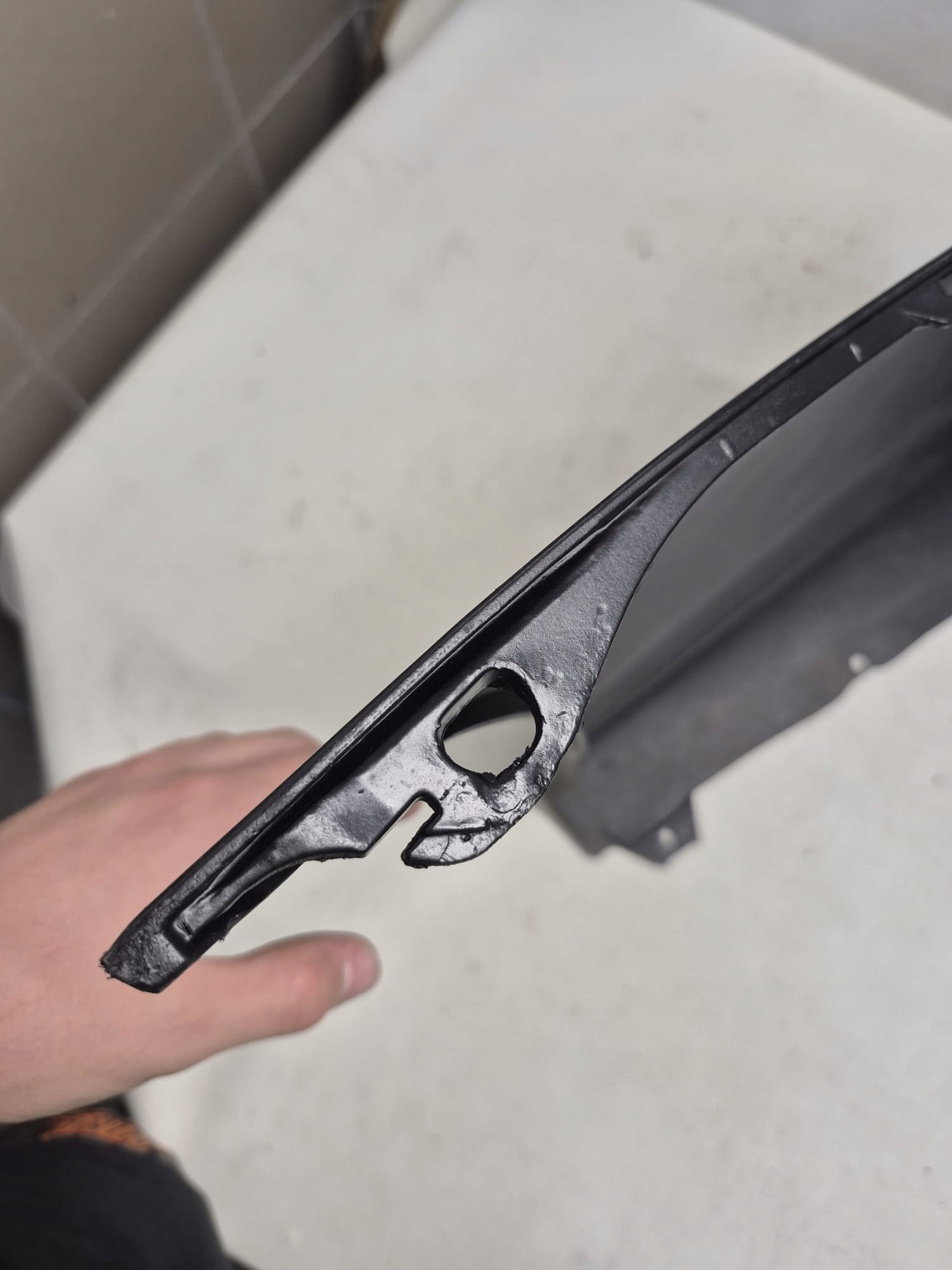 LEXUS RX II 2 03-08 bumper rear part rear