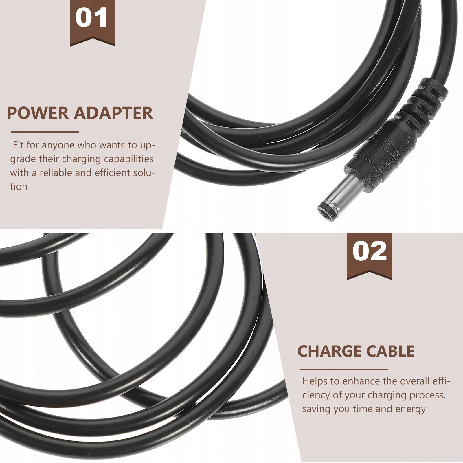 Przedłużacz kabla zasilającego USB C do DC Marka bez marki