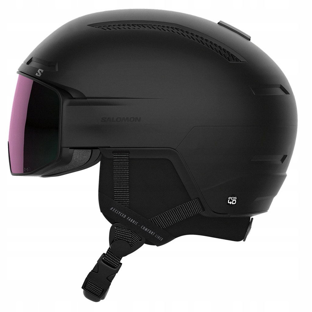 Lyžařská přilba Salomon Driver Pro Sigma Černá, velikost S (53-56 cm)