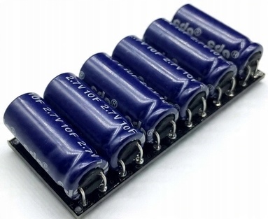 

Superkondensator pakiet 16V 1,66F 6x10F Fv