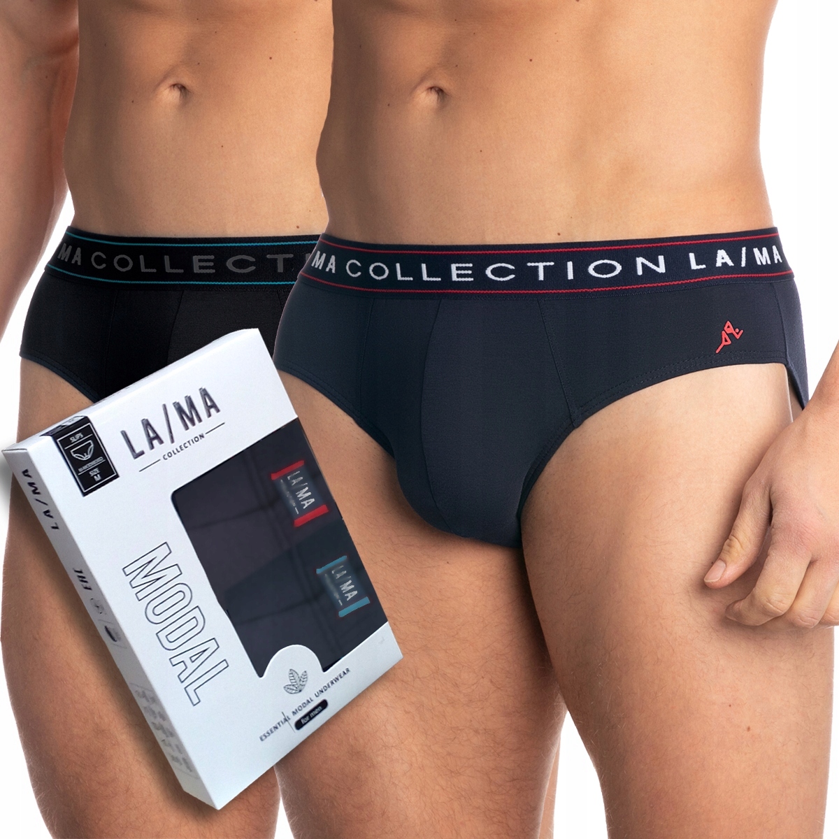 

Slipy męskie Lama majtki 2PAK 2 szt 883 Sd modal M