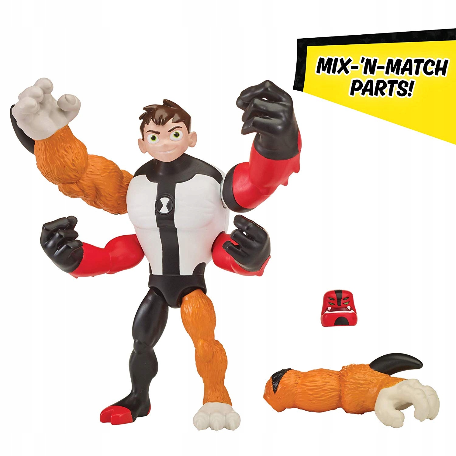 BEN 10 FIGURKA MIX N' MATCH glitch heroes Typ figurka