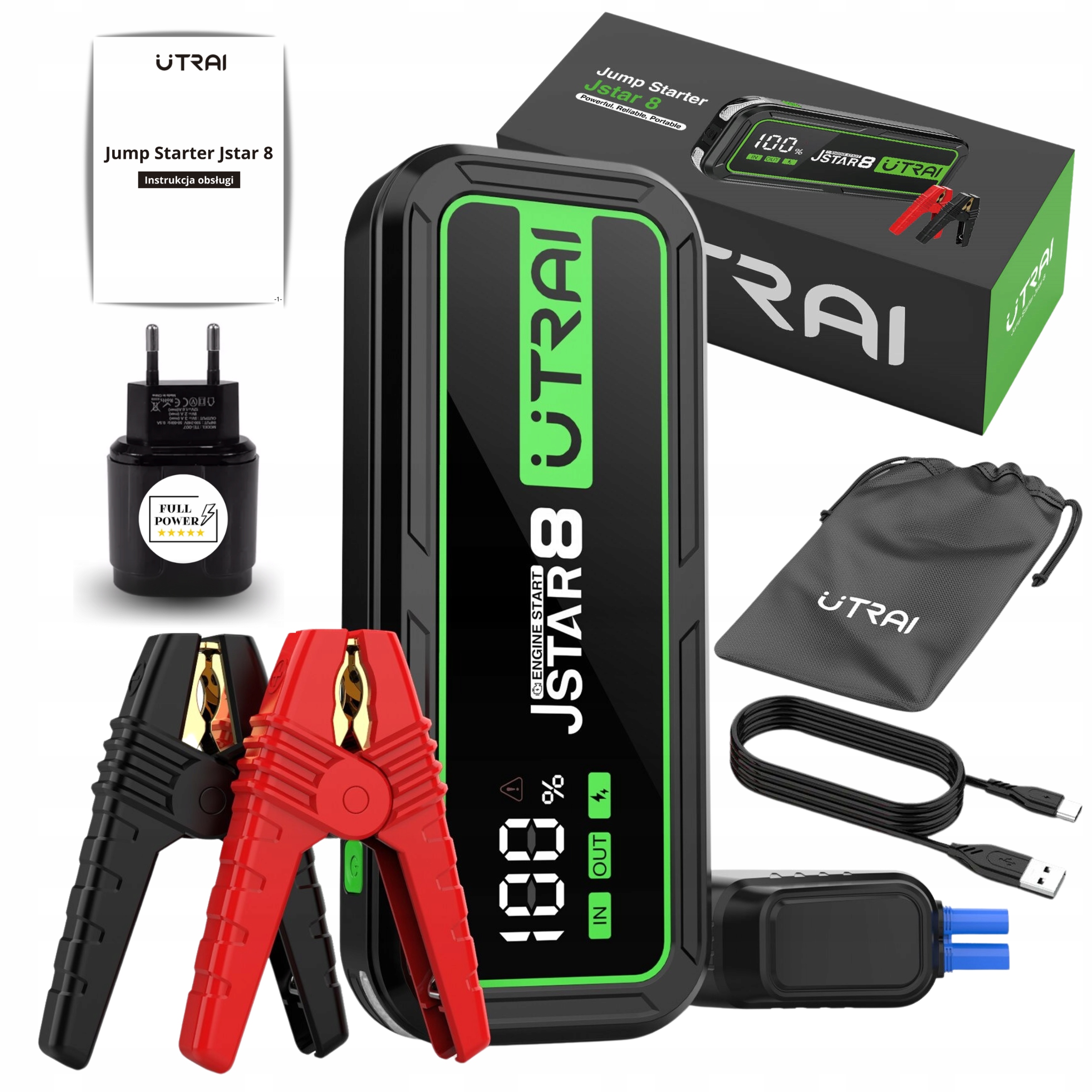

Powerbank Rozrusznik Utrai Car Jump Starter 3000A