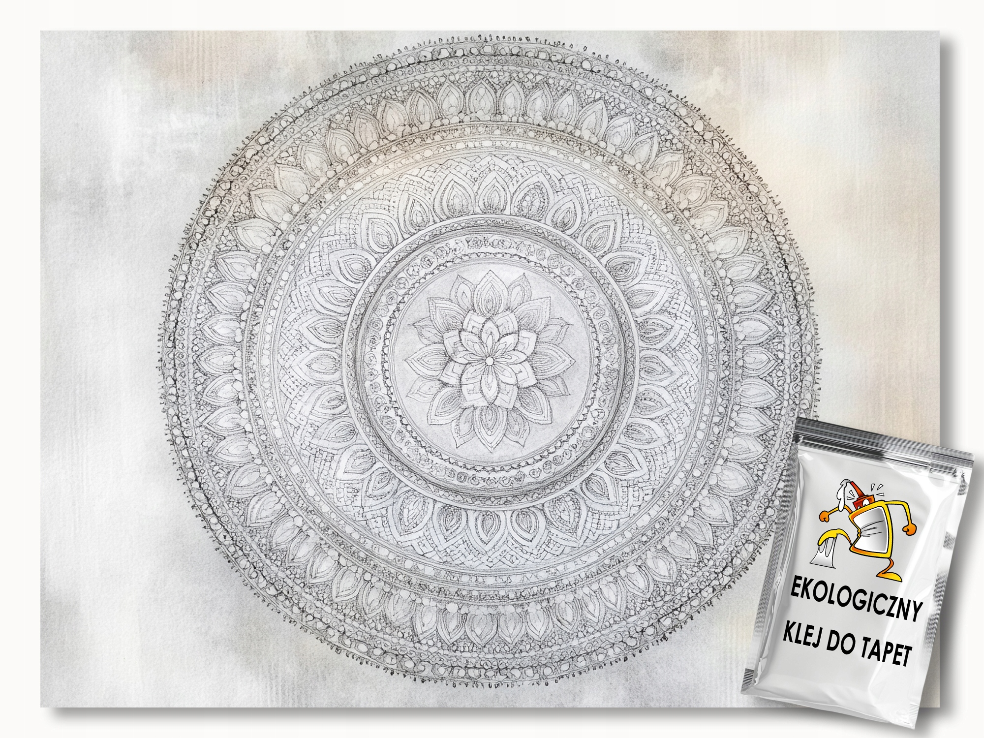Fototapeta Flizelina Grafika Mandala Harmonia Kaleidoskop 200x140 lepidlo