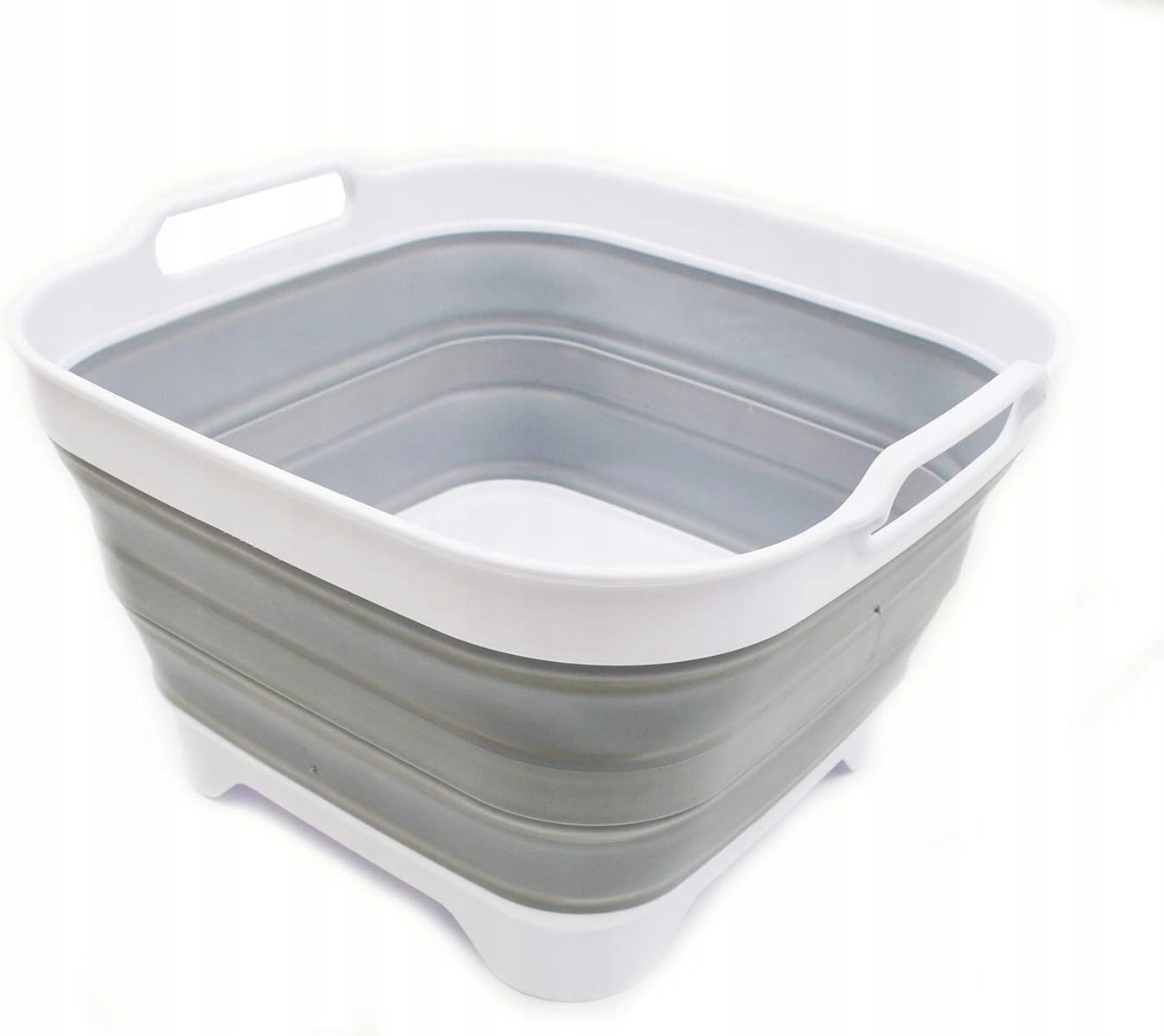 Sammart skládací umyvadlo Tpe Pp bílá šedá 33 5x32 5x21 cm