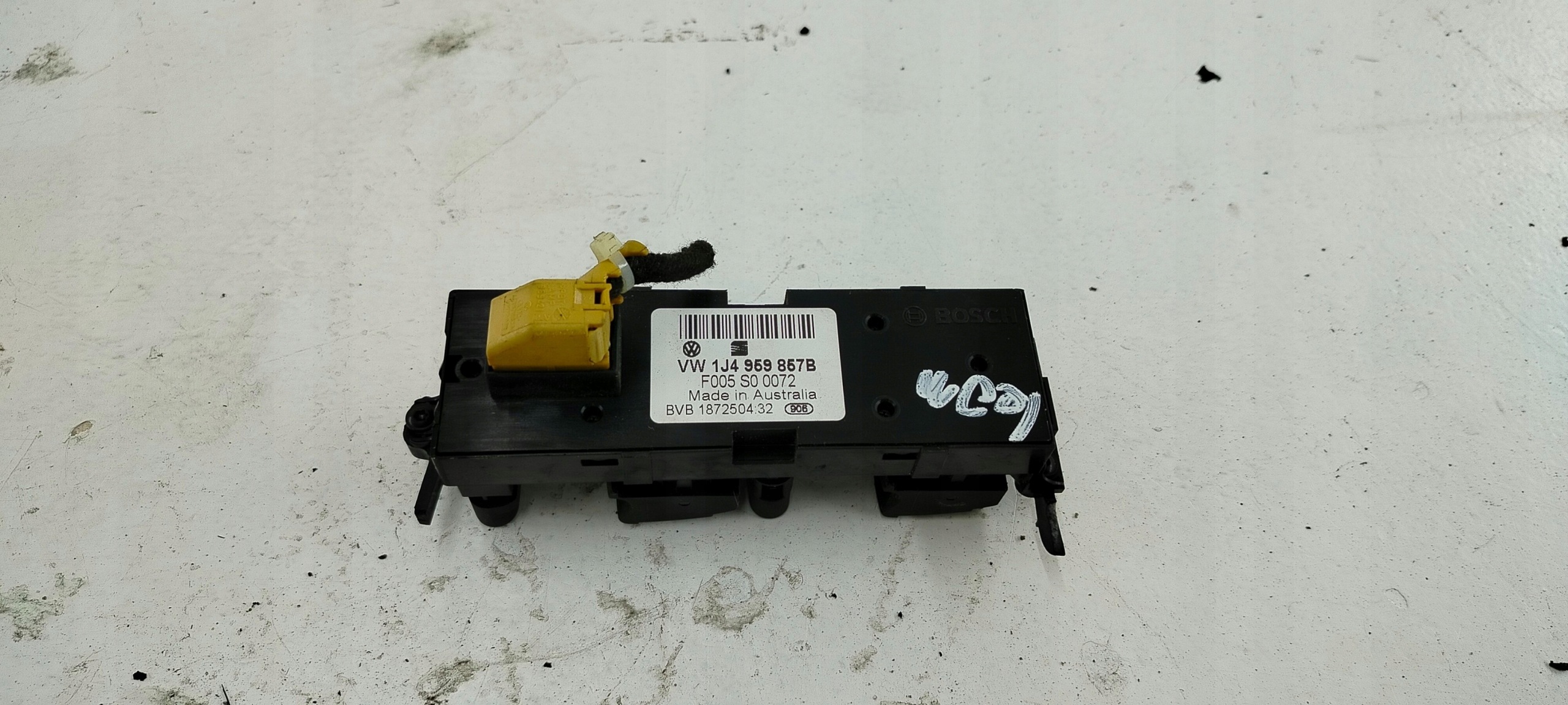 window control switch VOLKSWAGEN BORA 1J4959857B