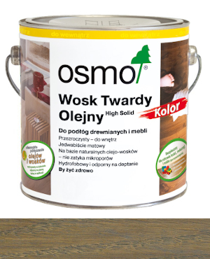 Osmo 3074 Tvrdý vosk olejový, olej 2,5L Grafit