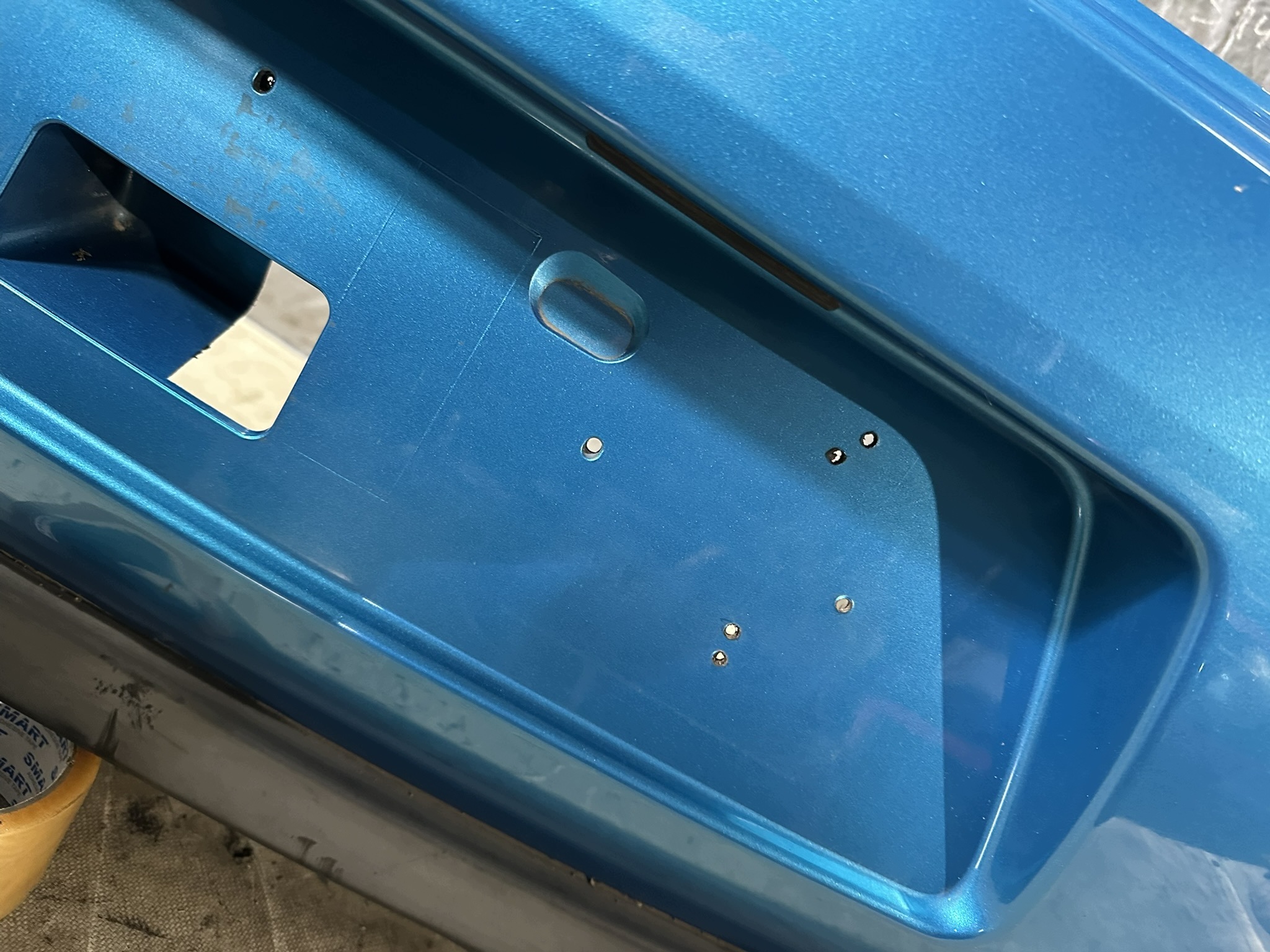 bumper rear CITROEN DS3 KGW/EXY