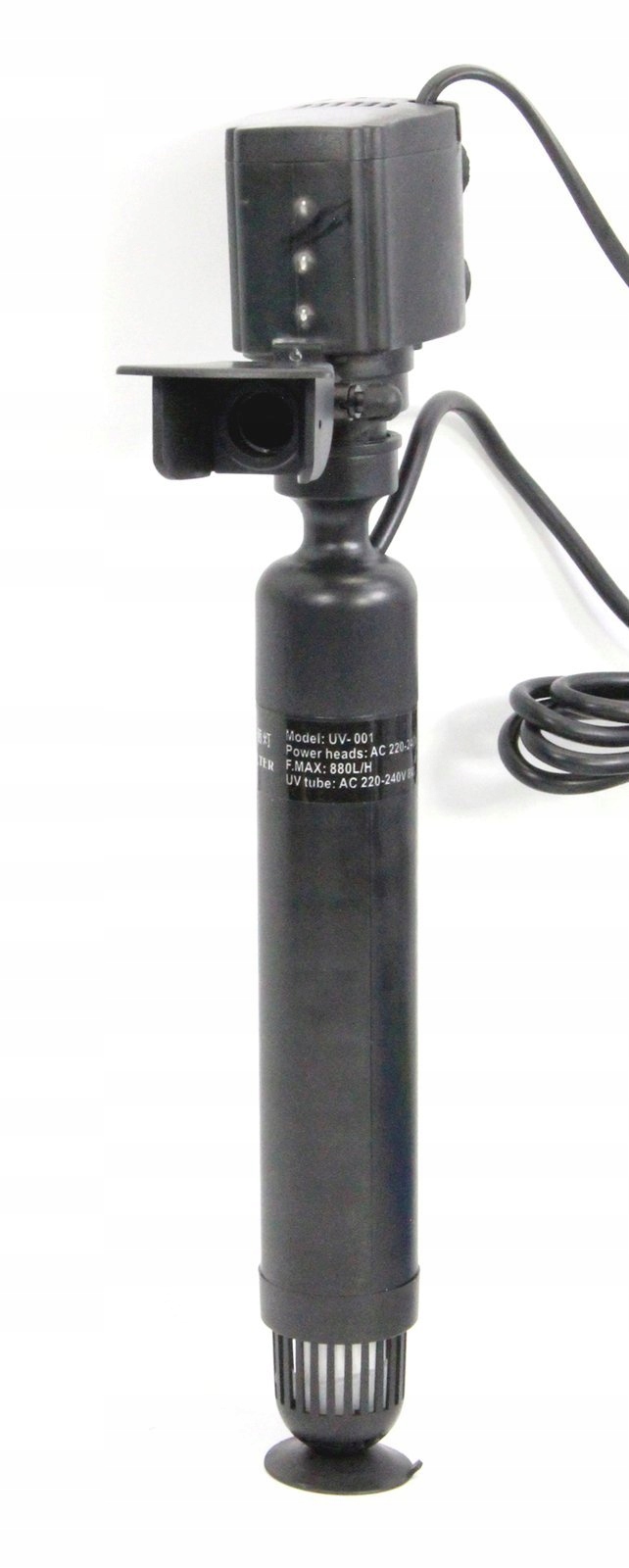 SOBO FILTR ELIMINATOR GLONÓW LAMPA UV-C 8W Z POMPĄ 880l/h Marka Sobo