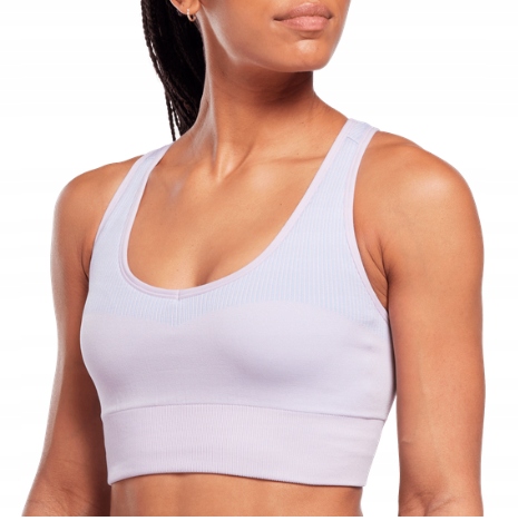 Reebok Stanik Sportowy Damski Fioletowy Na Siłownię XL 0A7A2_A*