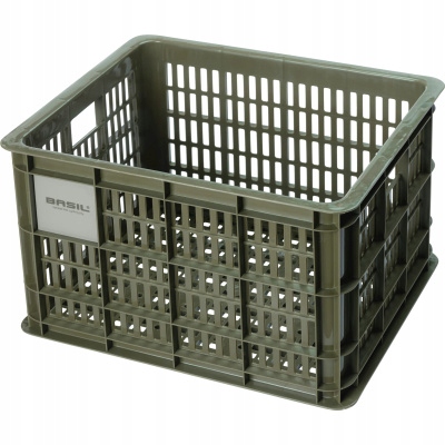 Cyklistická skříň Basil Crate M khaki 29.5L