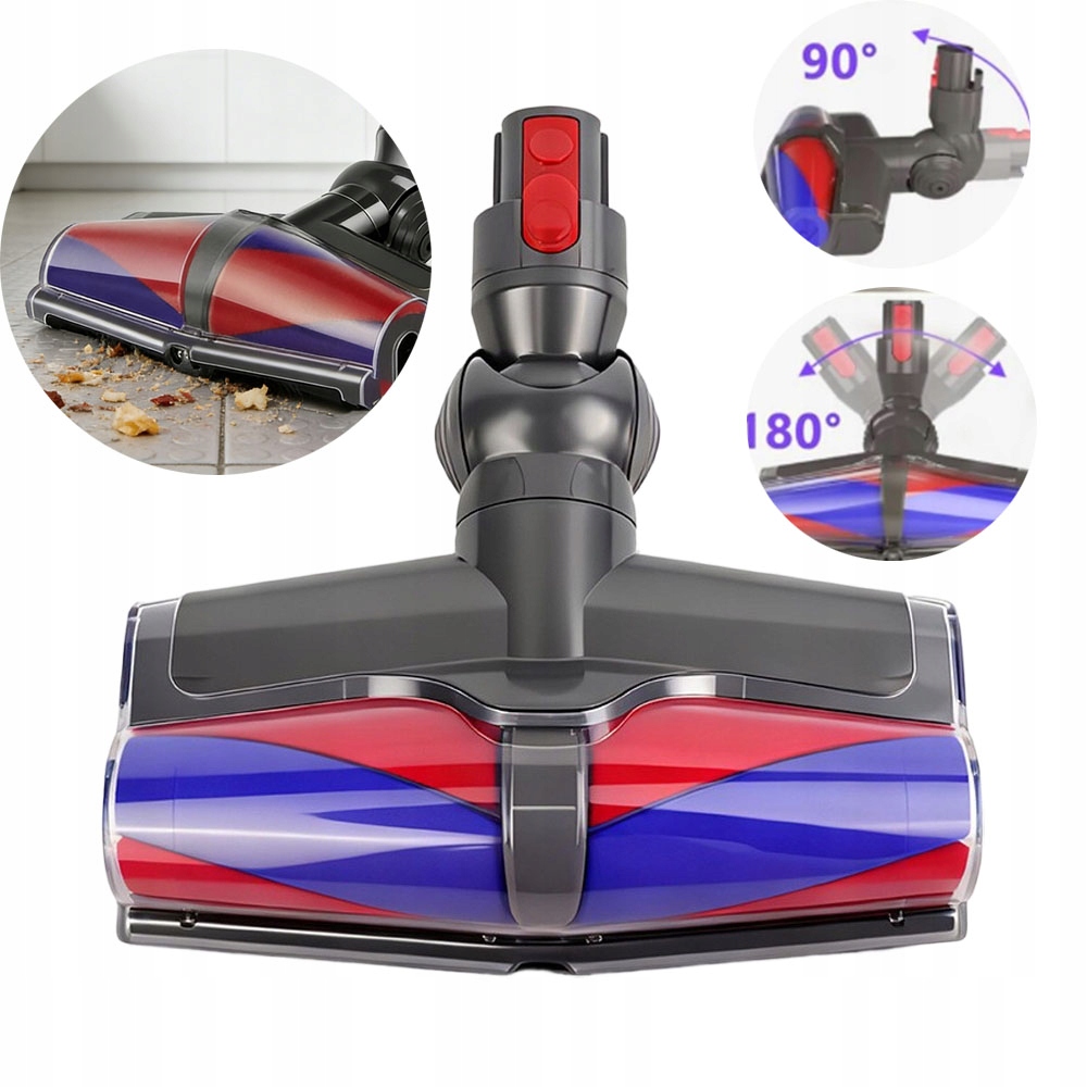 Dvojitý válec proti opletení Laser pro Dyson V7 V8 V10 V11 V12 V15