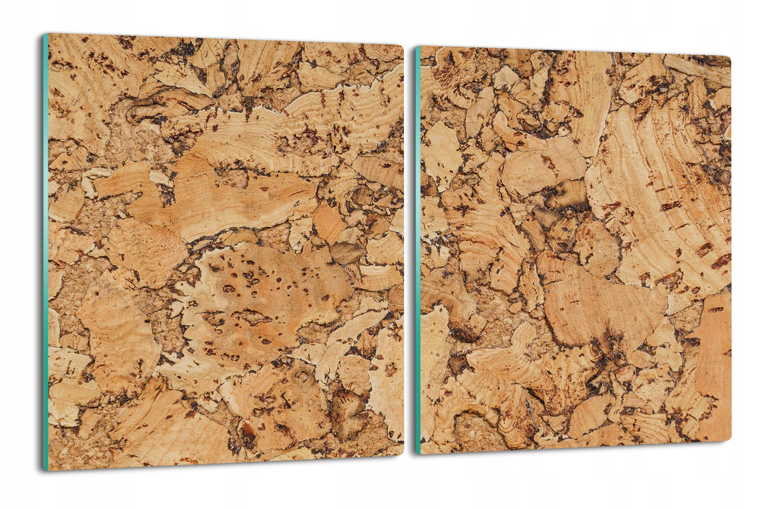 krytka splashback 2x 40x52 s foto Korek textura