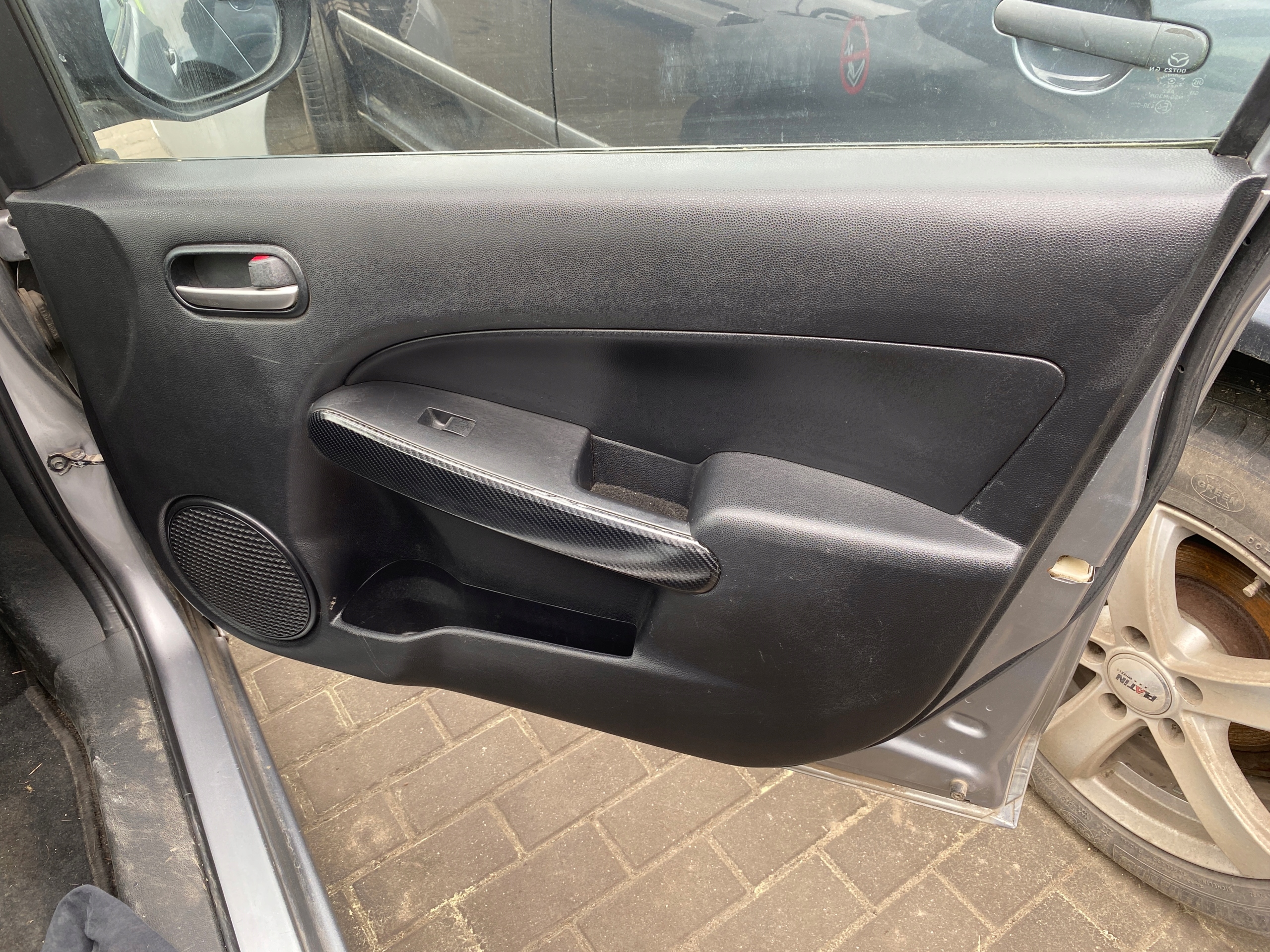 upholstery right side side right front Mazda 2 II 08-15