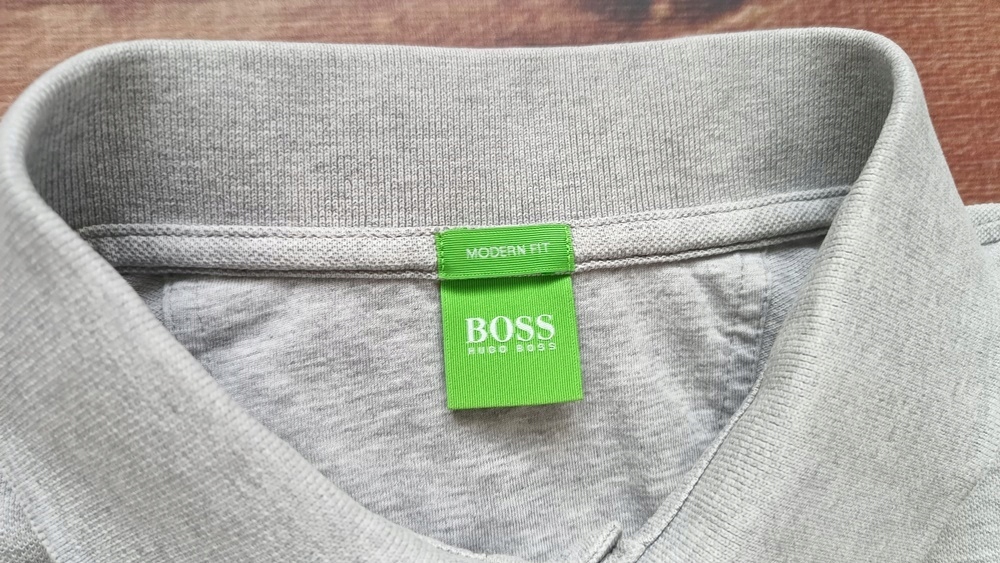 HUGO BOSS Koszulka polo Modern Fit LOGO M Rękaw krótki rękaw