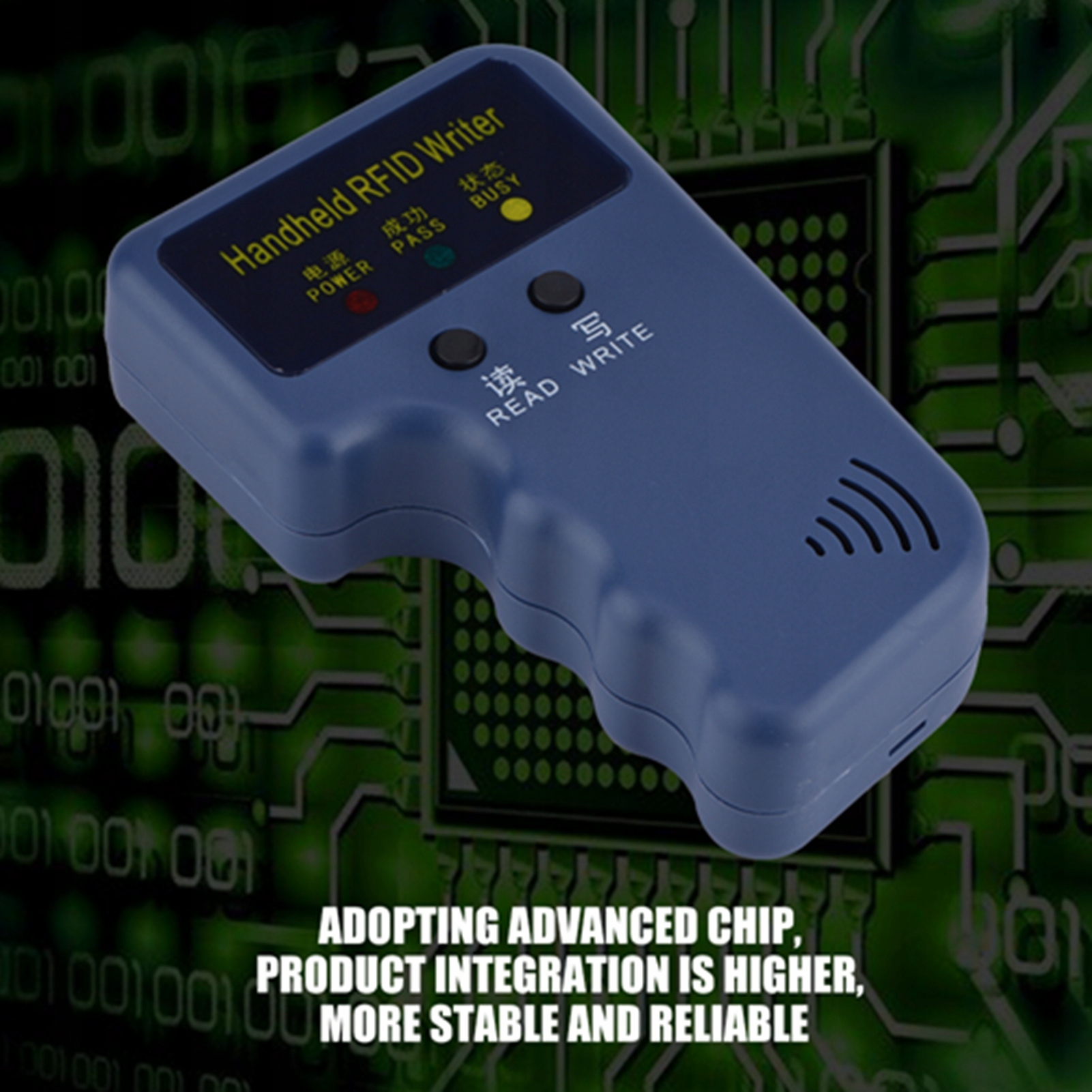 PROGRAMATOR CZYTNIK KOPIARKA RFID 125KHZ ZESTAW 11,5X7 X3 CM Maksymalna prędkość zapisu 220 MB/s