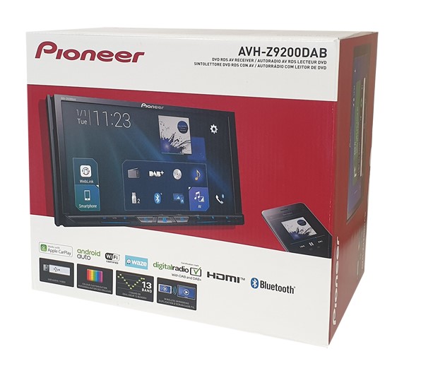 Pioneer AVH Z9200 DAB radio 2 DIN z Wi-Fi