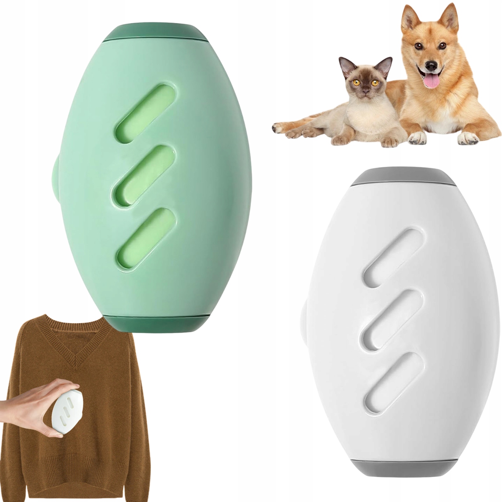 Levně Sada Válečků Opakovaně Použitelné Pet Hair Pro Odstraňování Chlupů, Lepicí Na Pohovky A Koberce