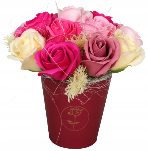 FLOWER BOX KWIATY MYDLANE BUKIET PREZENT