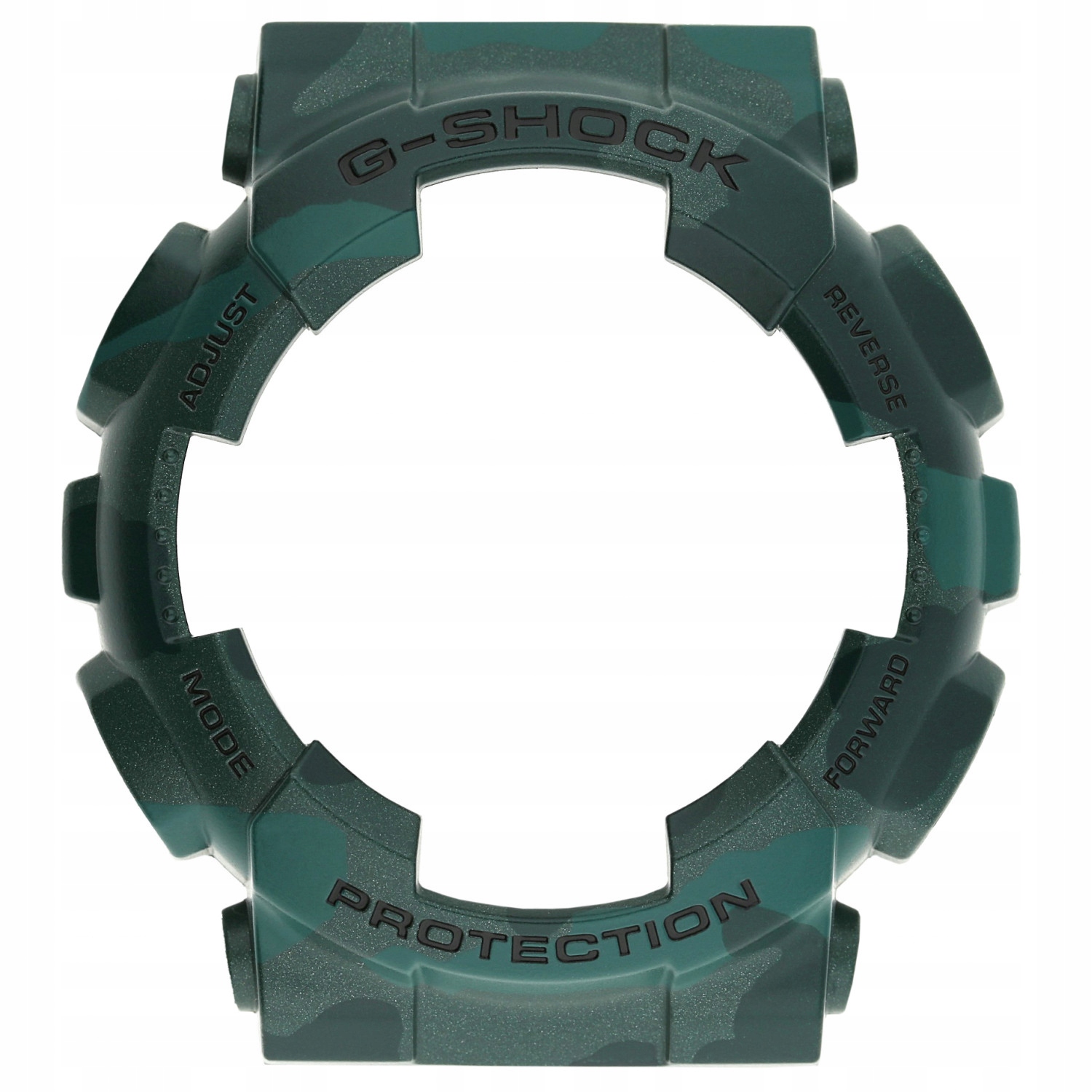 Bezel pro hodinky krytka pouzdra Casio 10482110 zelená