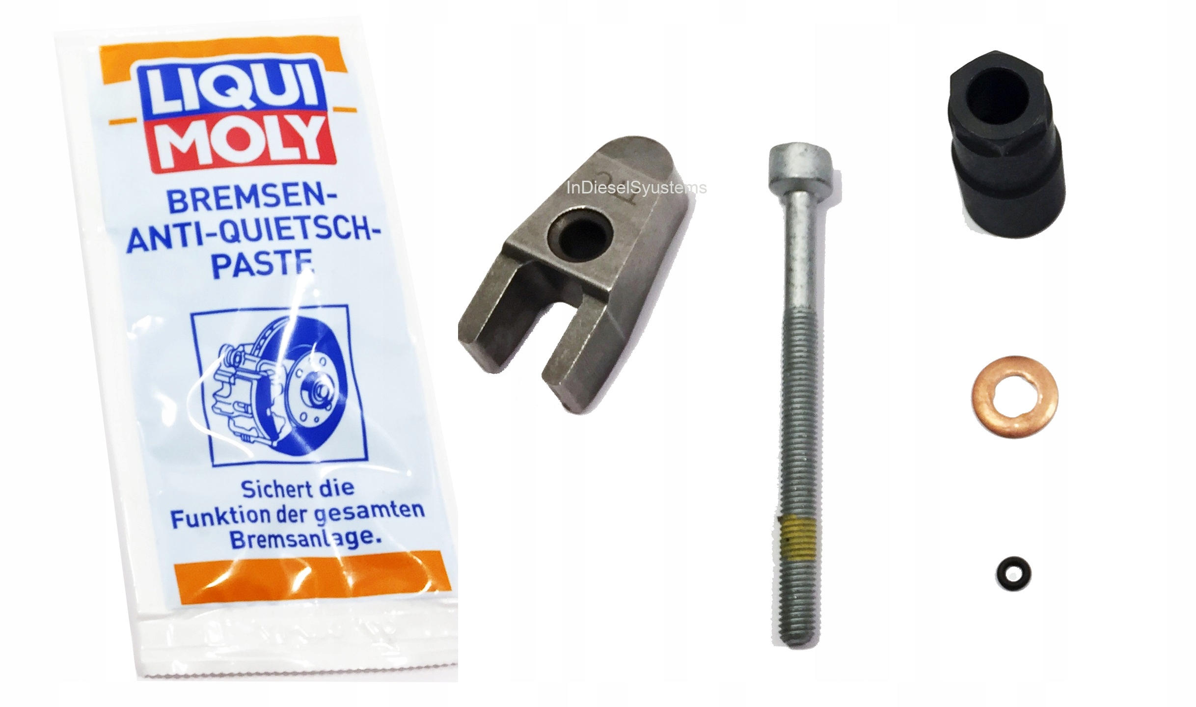 Sada pro opravu vstřikovače Mercedes CDi, Vypálená Matice Vstřikovače