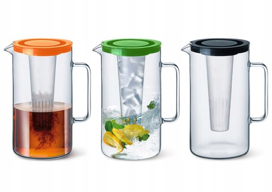 

Dzbanek z wkładem na lód/z zaparzaczem Simax 2.5L
