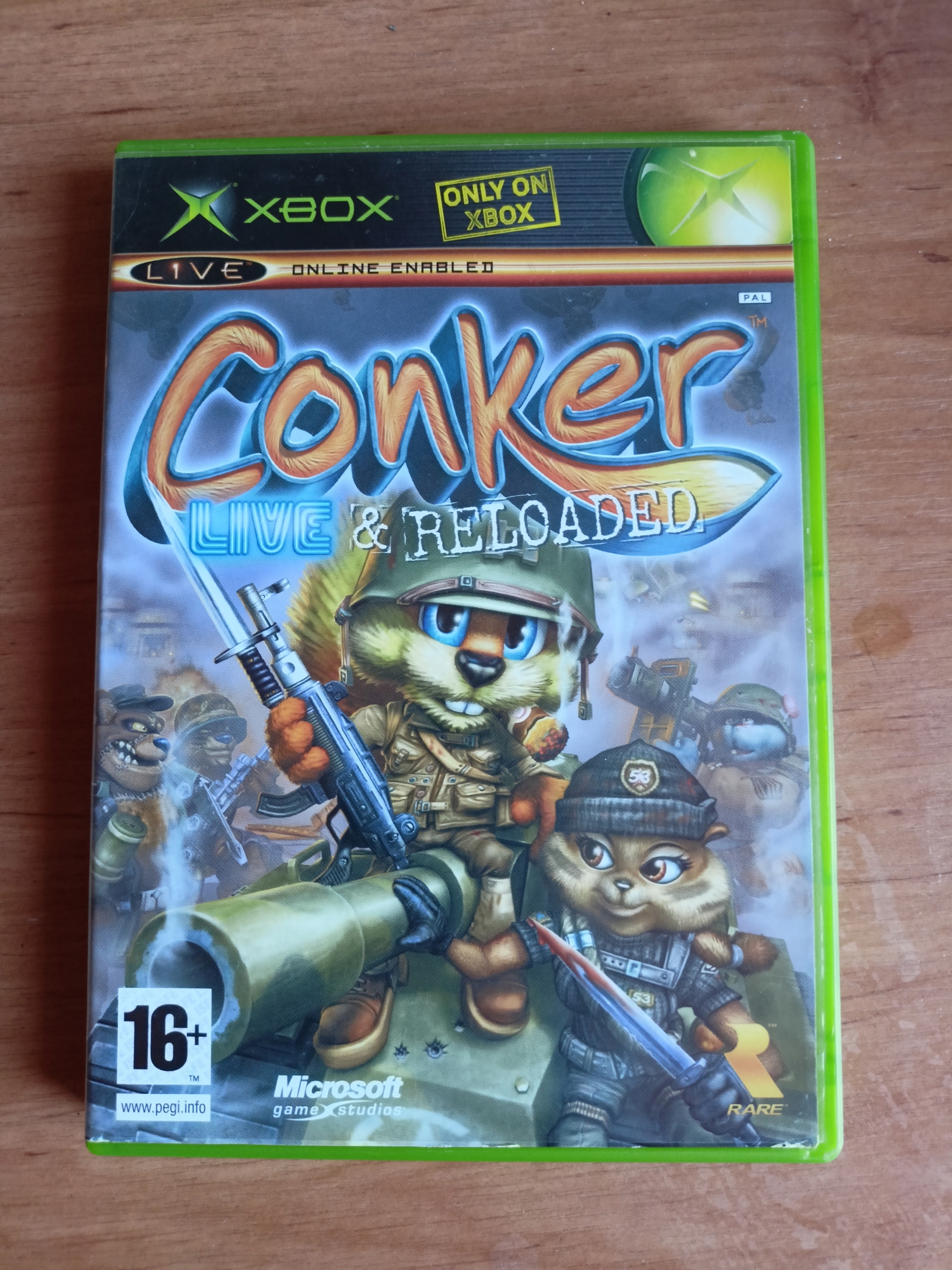 Conker Live and Reloaded Xbox pudełkowa • Opinie - Allegro