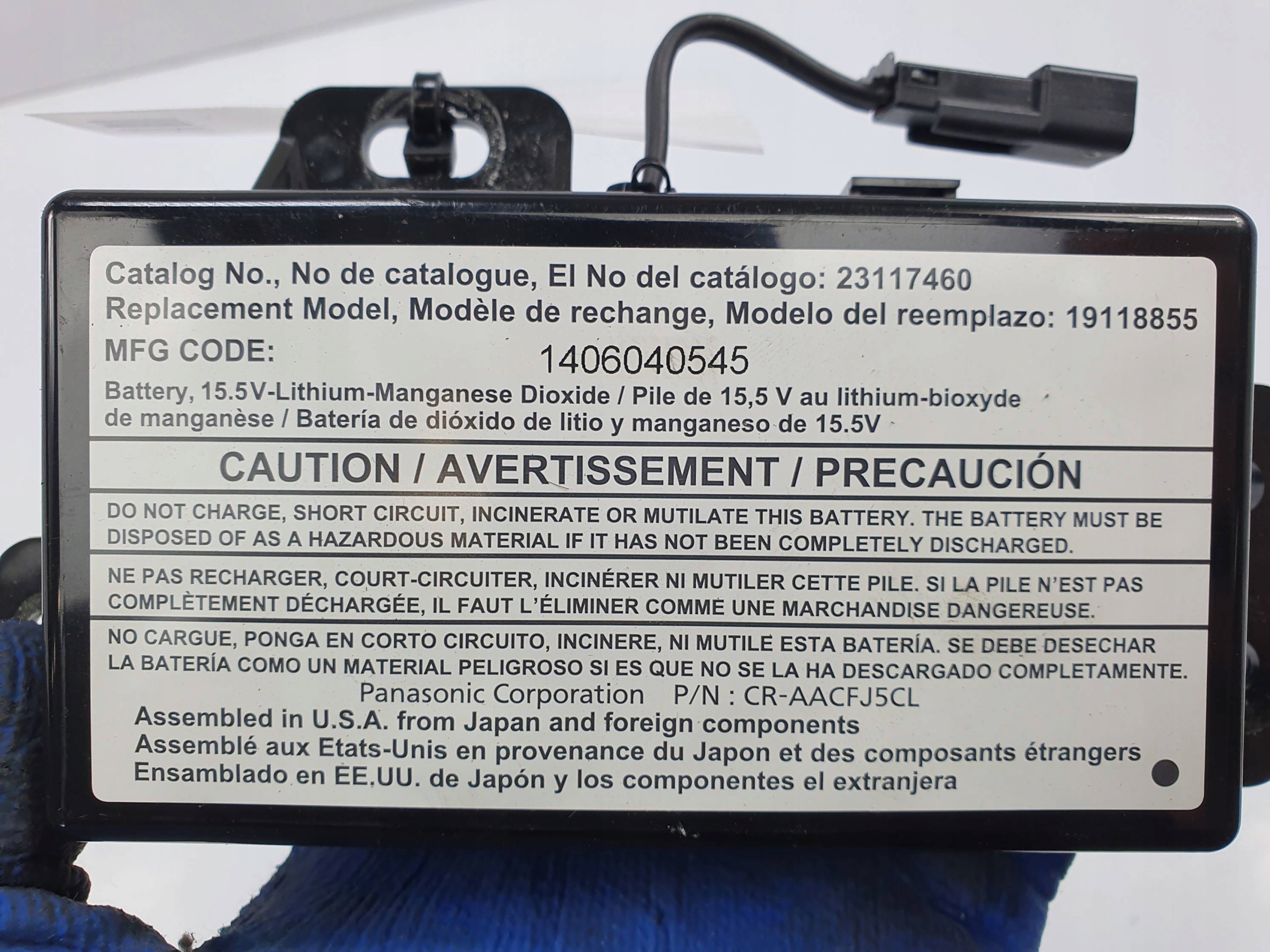 module unité de commande électronique uce BATERII 23117460 CADILLAC CTS