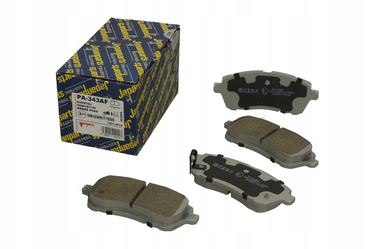 

Klocki Hamulcowe Japanparts Daihatsu Materia (M4_)
