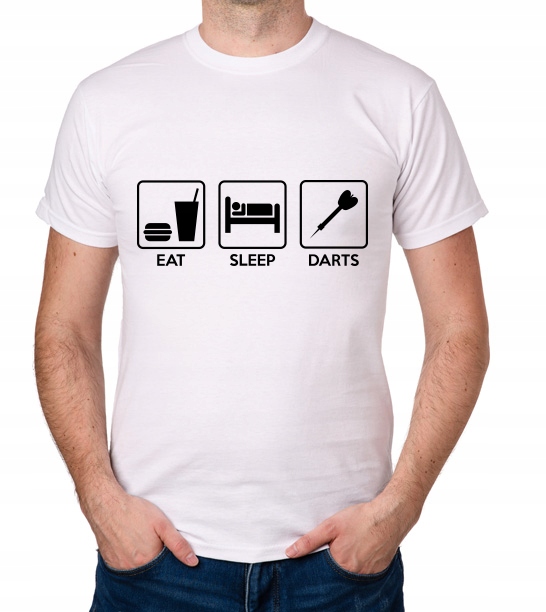 

koszulka Eat Sleep Darts prezent
