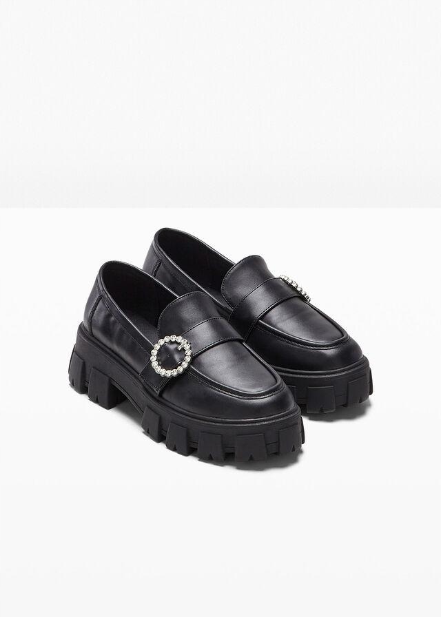 39 PÓŁBUTY MOKASYNY Wzór dominujący bez wzoru