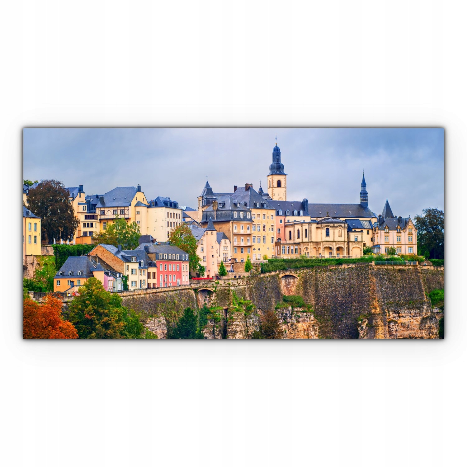 

Canvas na ramie ścienny 120x60 Stolica Krajobraz