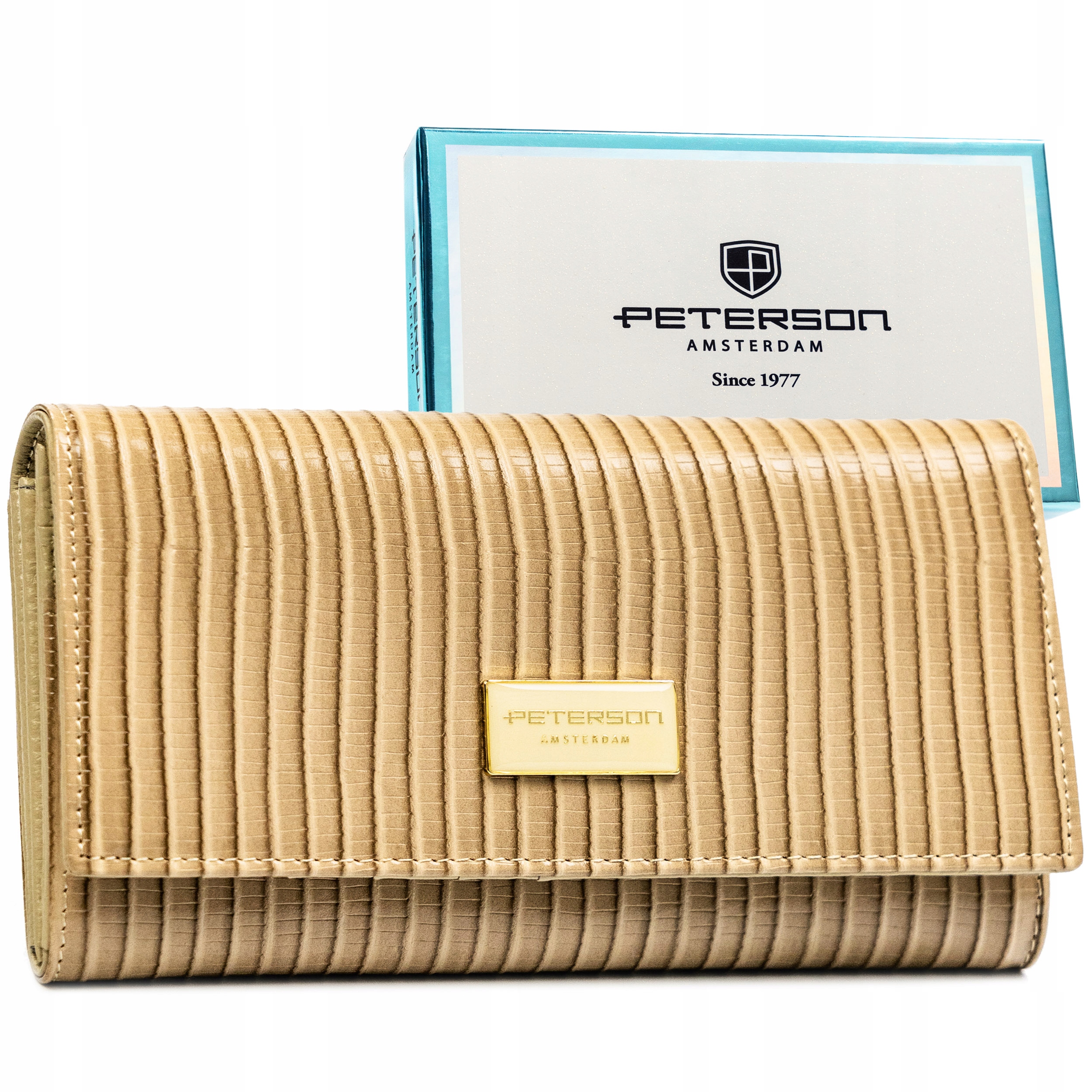 Dámská kožená peněženka s elegantním Rfid lakem Peterson jako dárek