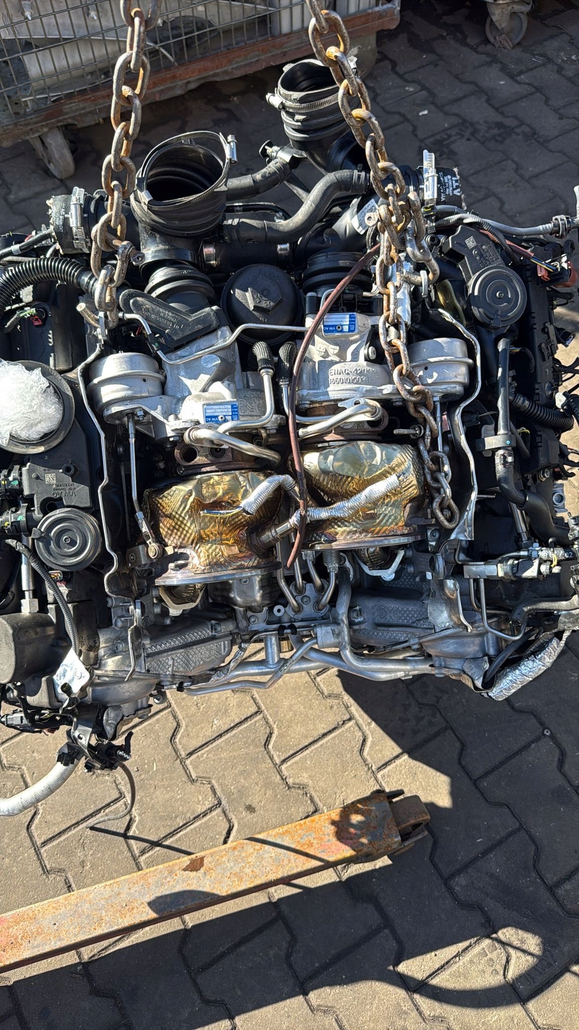 engine complete AUDI RSQ8 4.0 TFSI 40TYS KM DHU