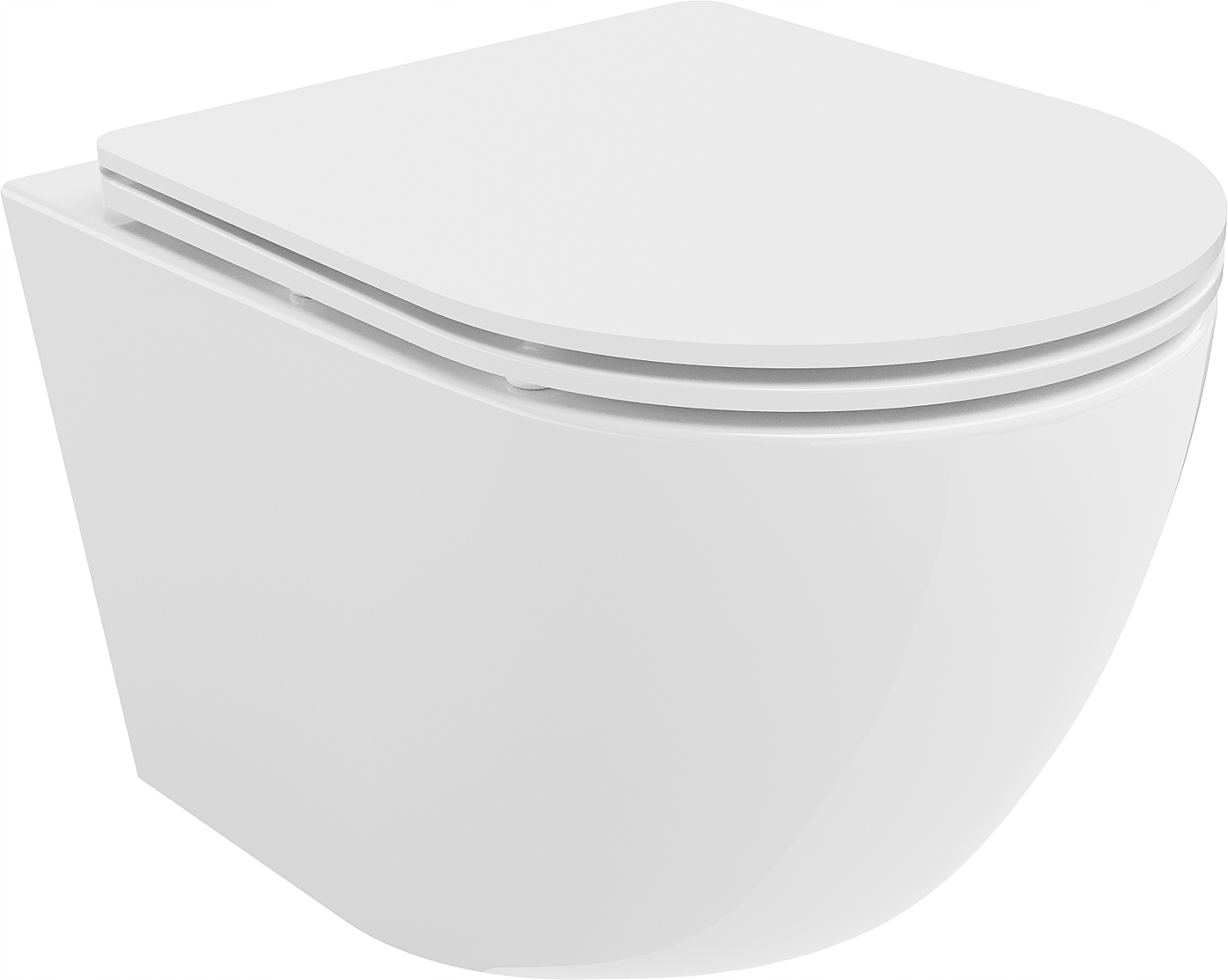 Miska wc wisząca Rimless Tornado Mexen Lena deska wolnoopadająca slim biała