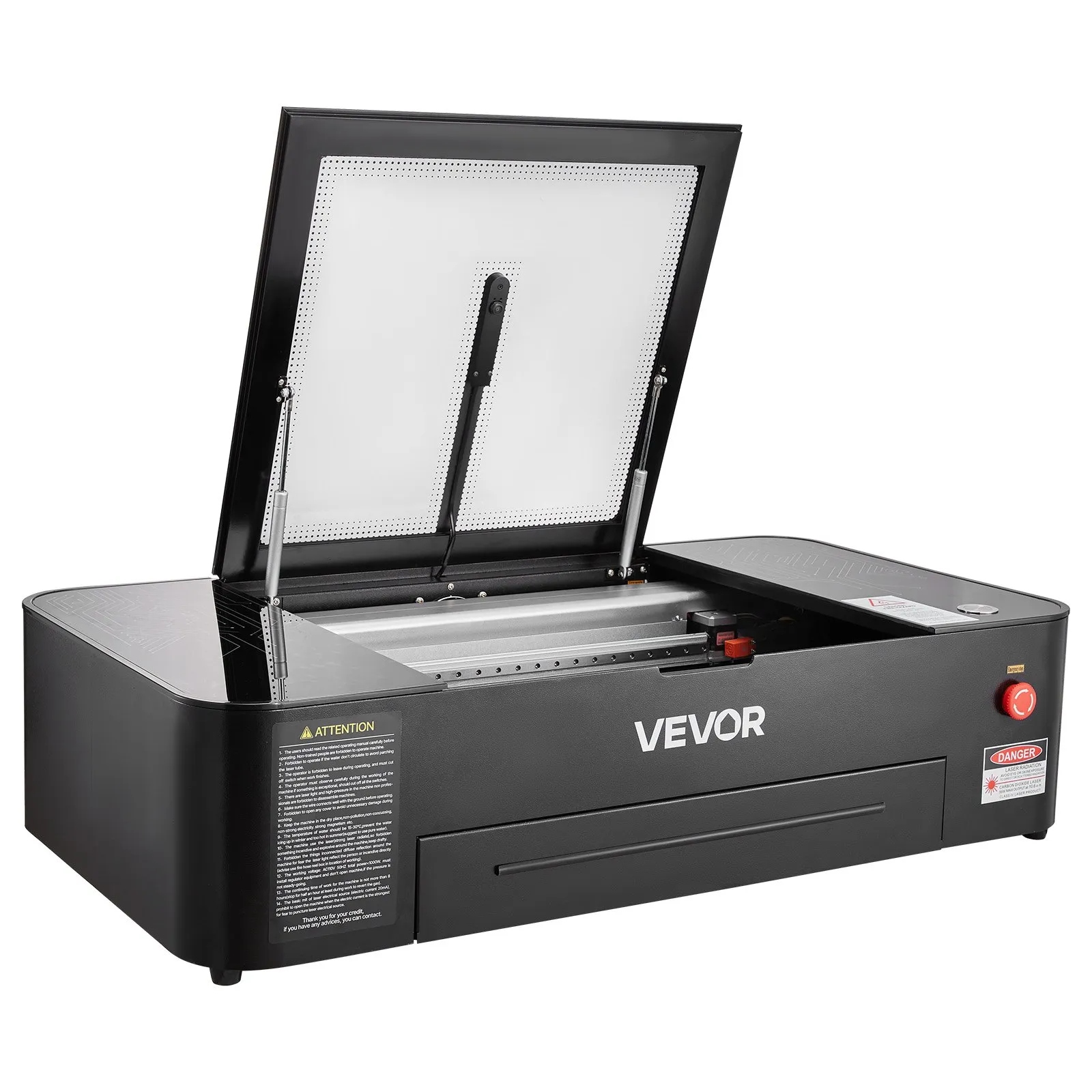 Laser CO2 gravírovací ploter 500x300 55W kamera na akrylové drevo