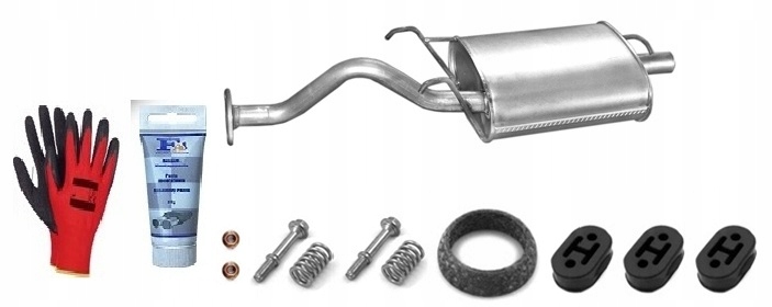 Honda Concerto 1.5i 16V (1989-1995) Hatchback Sedan Tlumič bonus