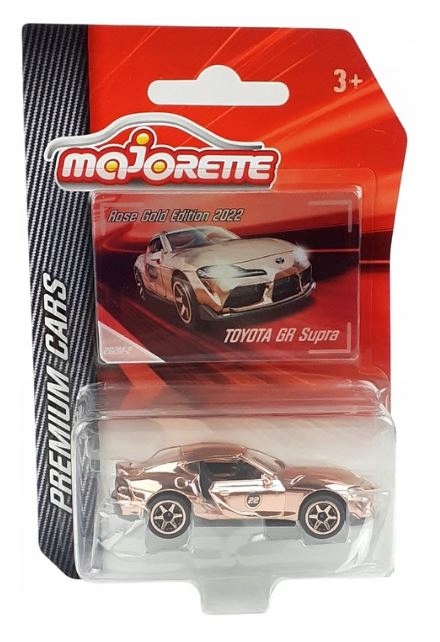 

Majorette Premium Cars Toyota Gr Supra Gold