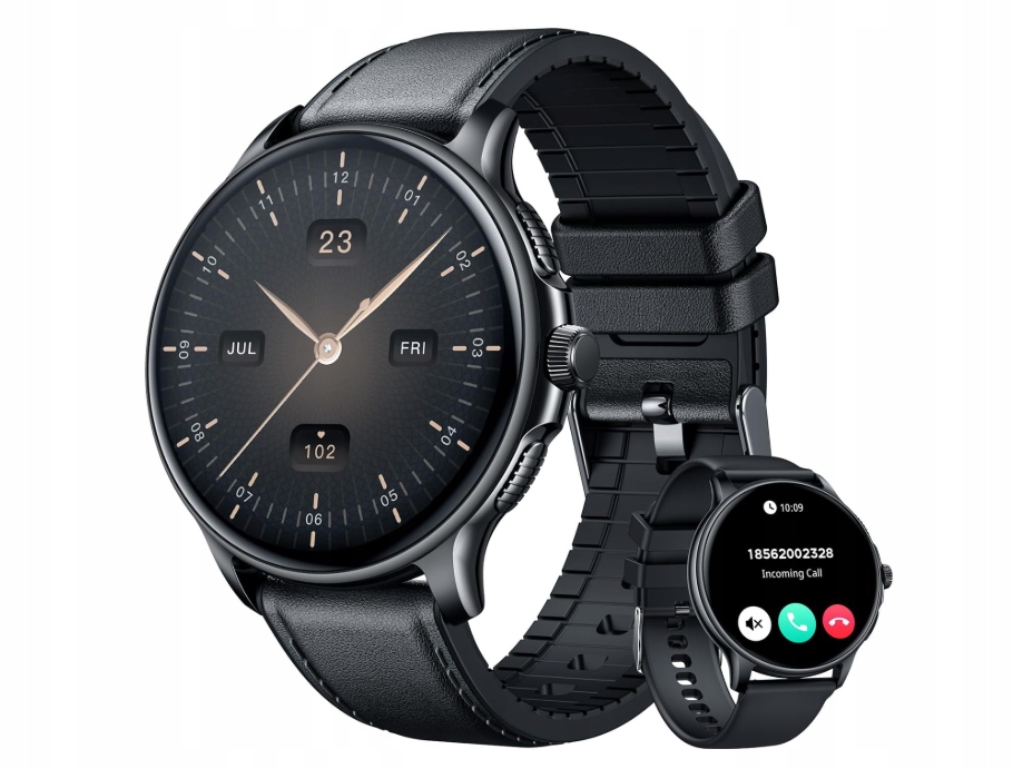 Chytré Hodinky Vodotěsné IP68 Černé