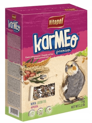 Levně 4 x Vitapol Krmivo pro nymfy 1 kg