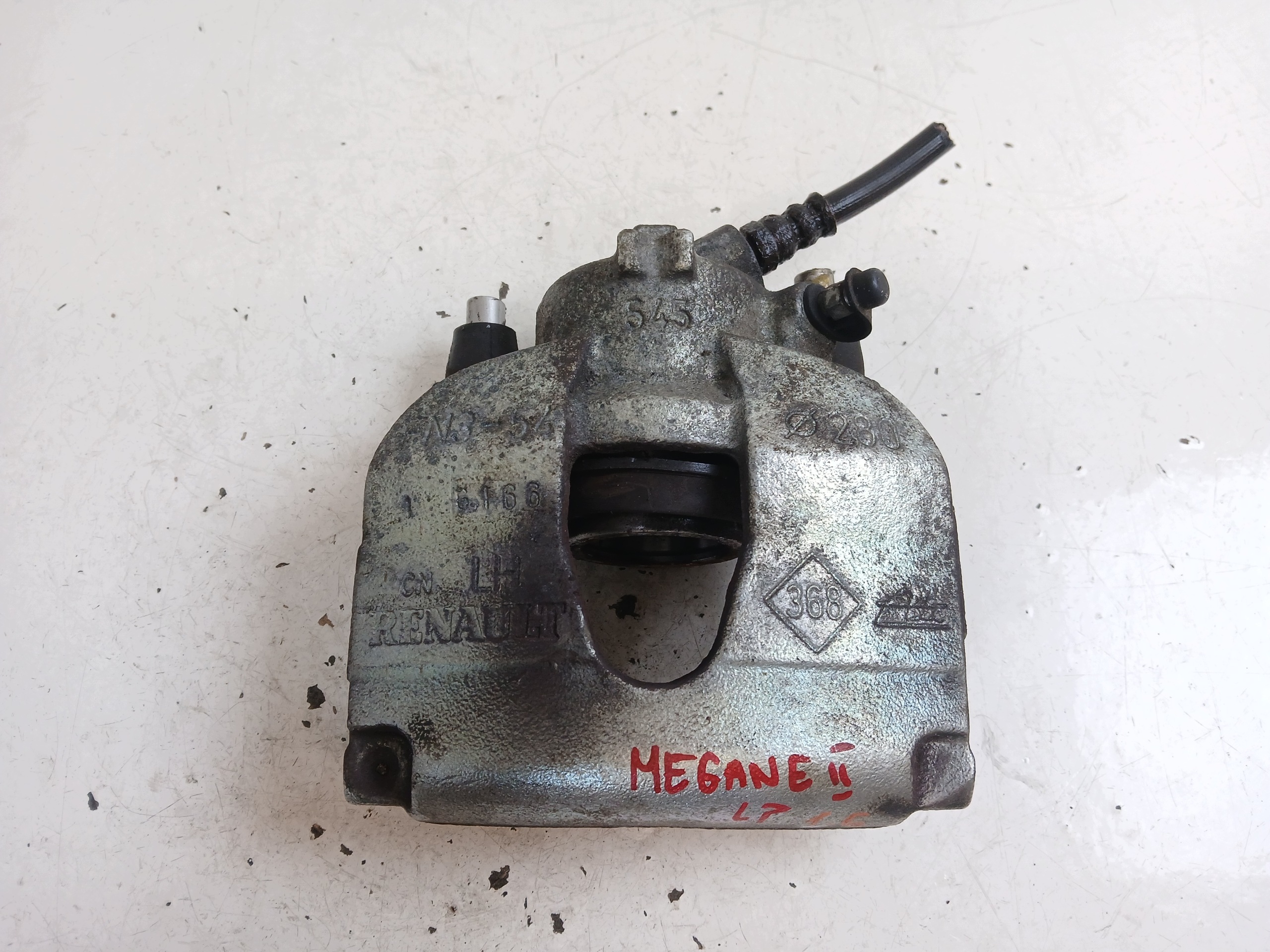 RENAULT MEGANE II 1.6 bremssattel bremse sattel brems- links vorne schön