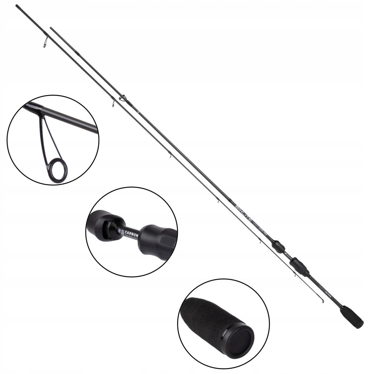 Wędka Mikado Bixlite Light Spin 198cm 1-7g 2sec +gratis!