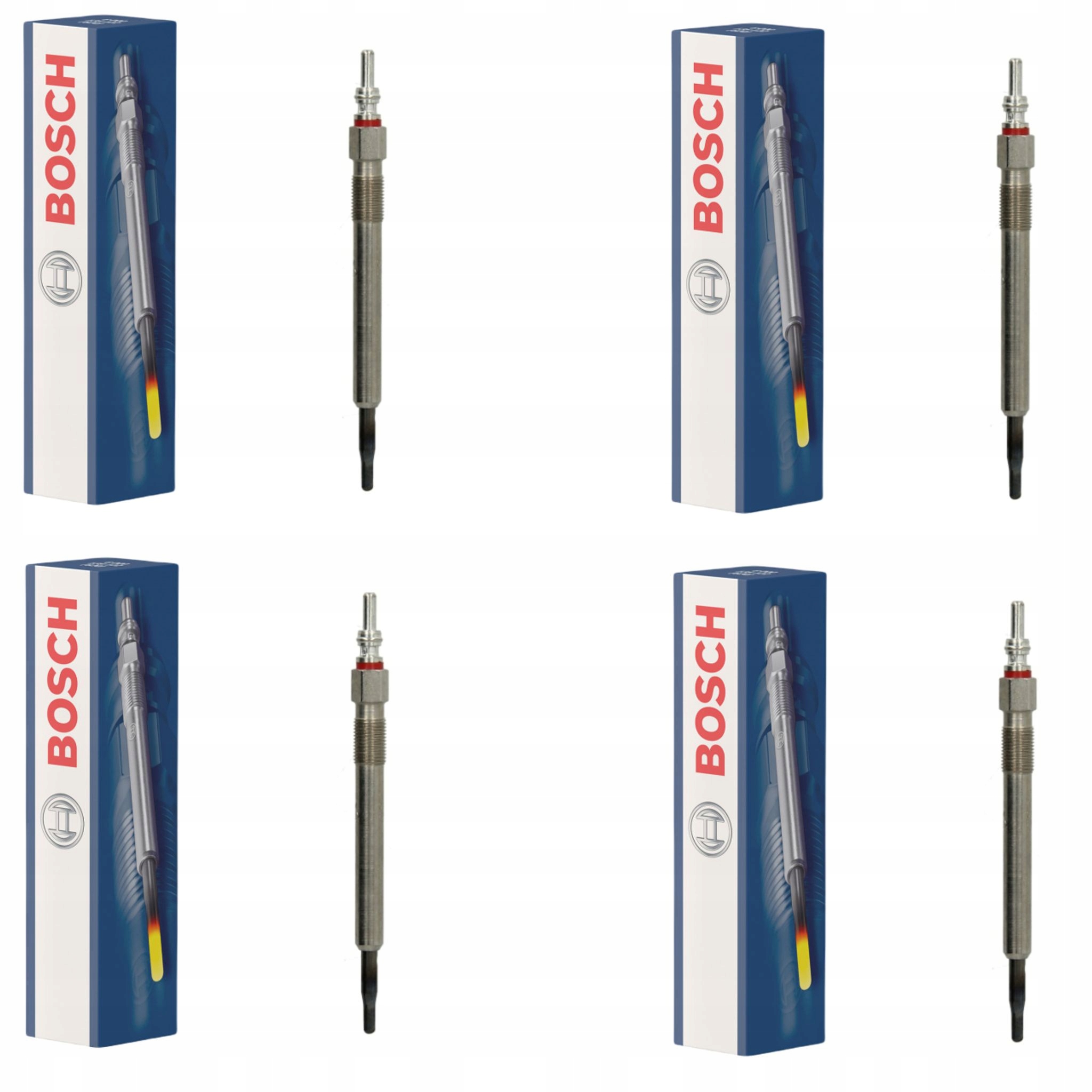 BOSCH ŚWIECE ŻAROWE JEEP CHEROKEE 2.8CRD 04-08