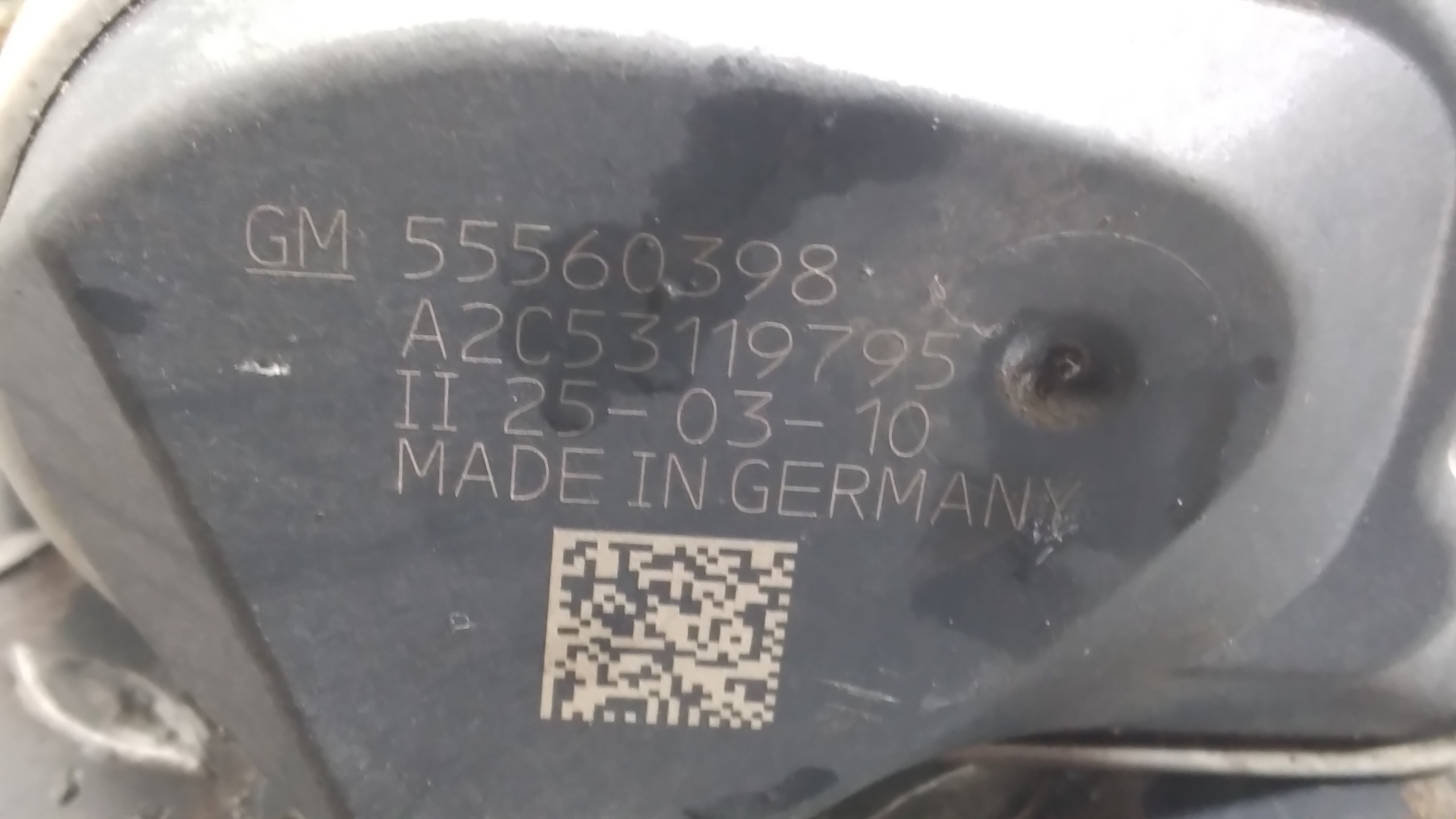throttle flap OPEL ASTRA H