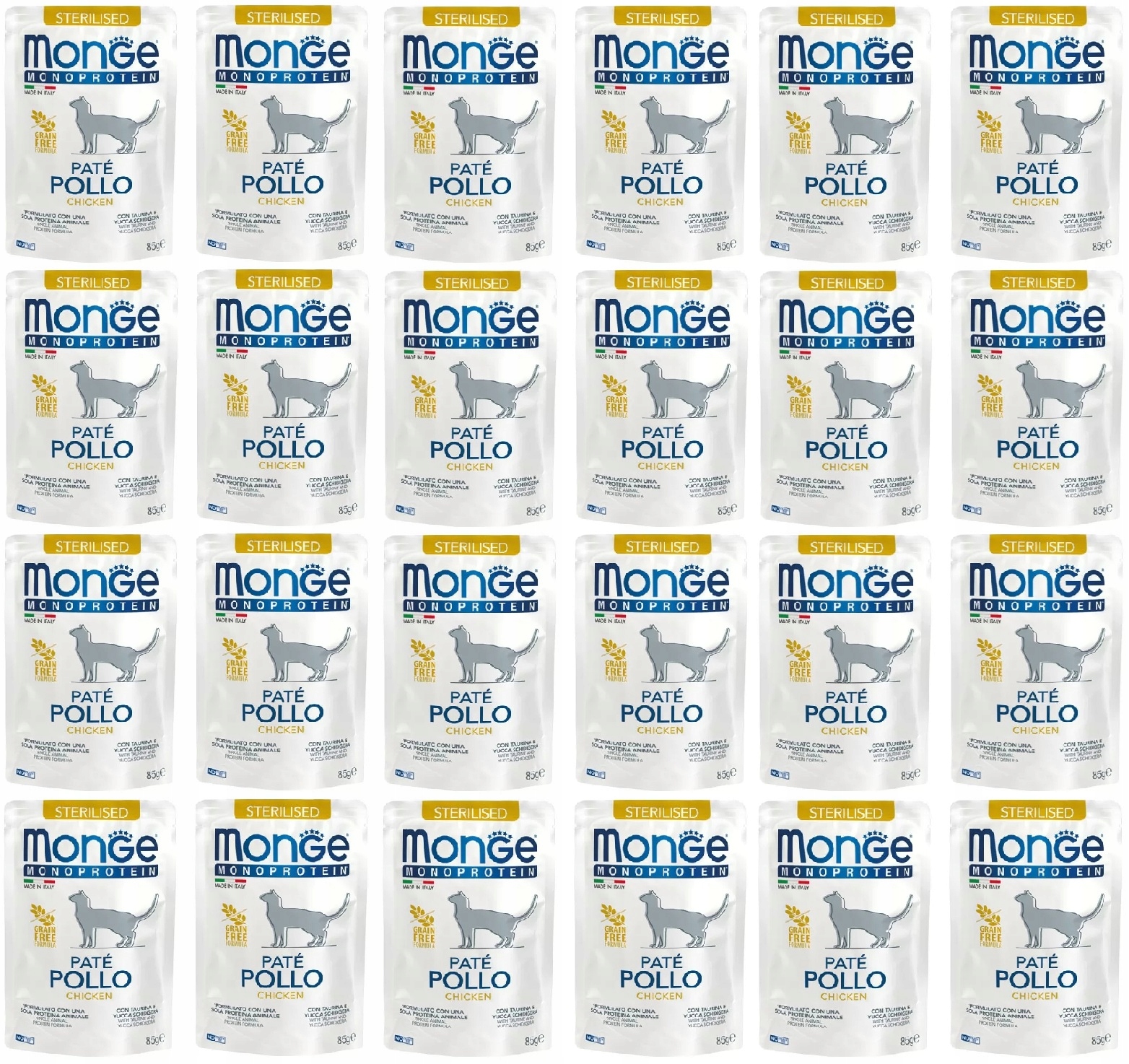 Levně Monge Monoprotein Buste Chicken Kuře 24x85 g