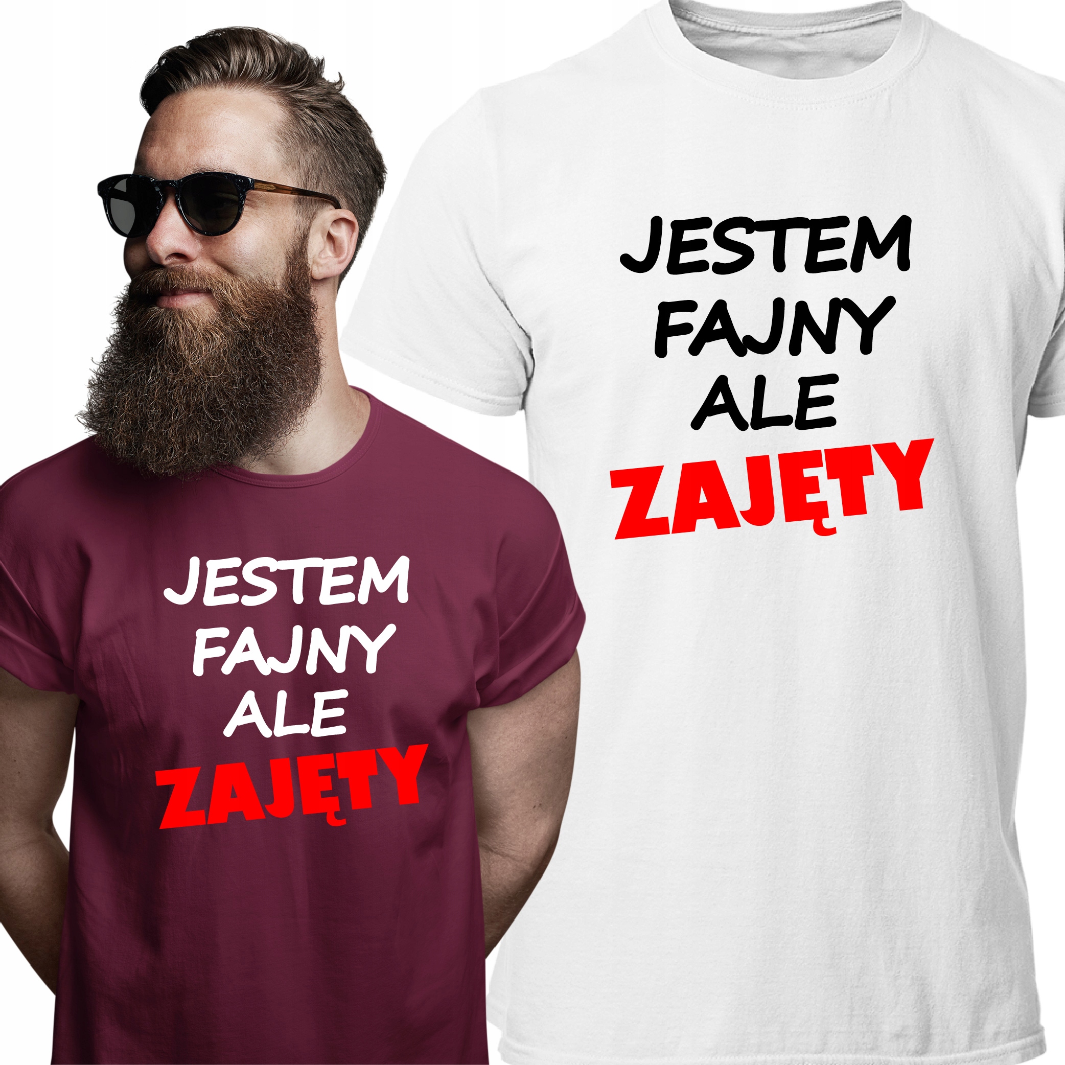 

Bluzka Tshirt Z Nadrukiem Dla Chłopaka Zajęty